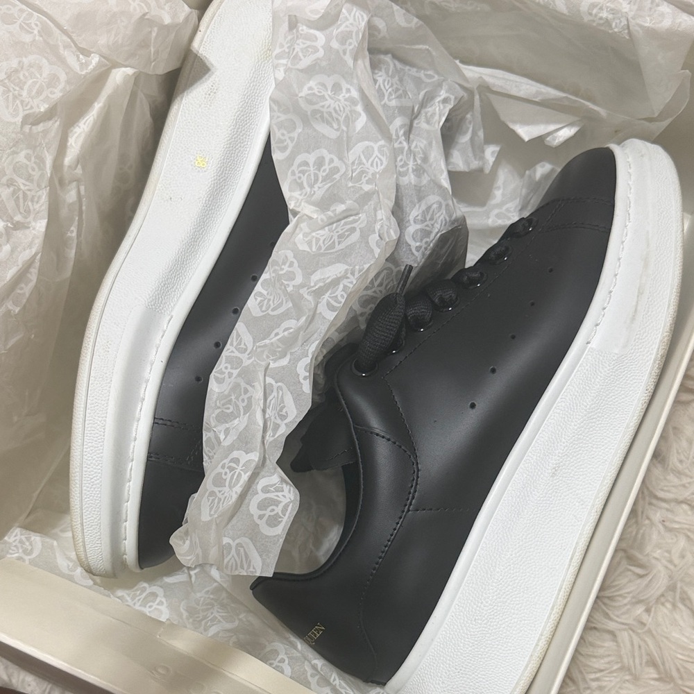 Alexander McQueen Black and White Sneakers